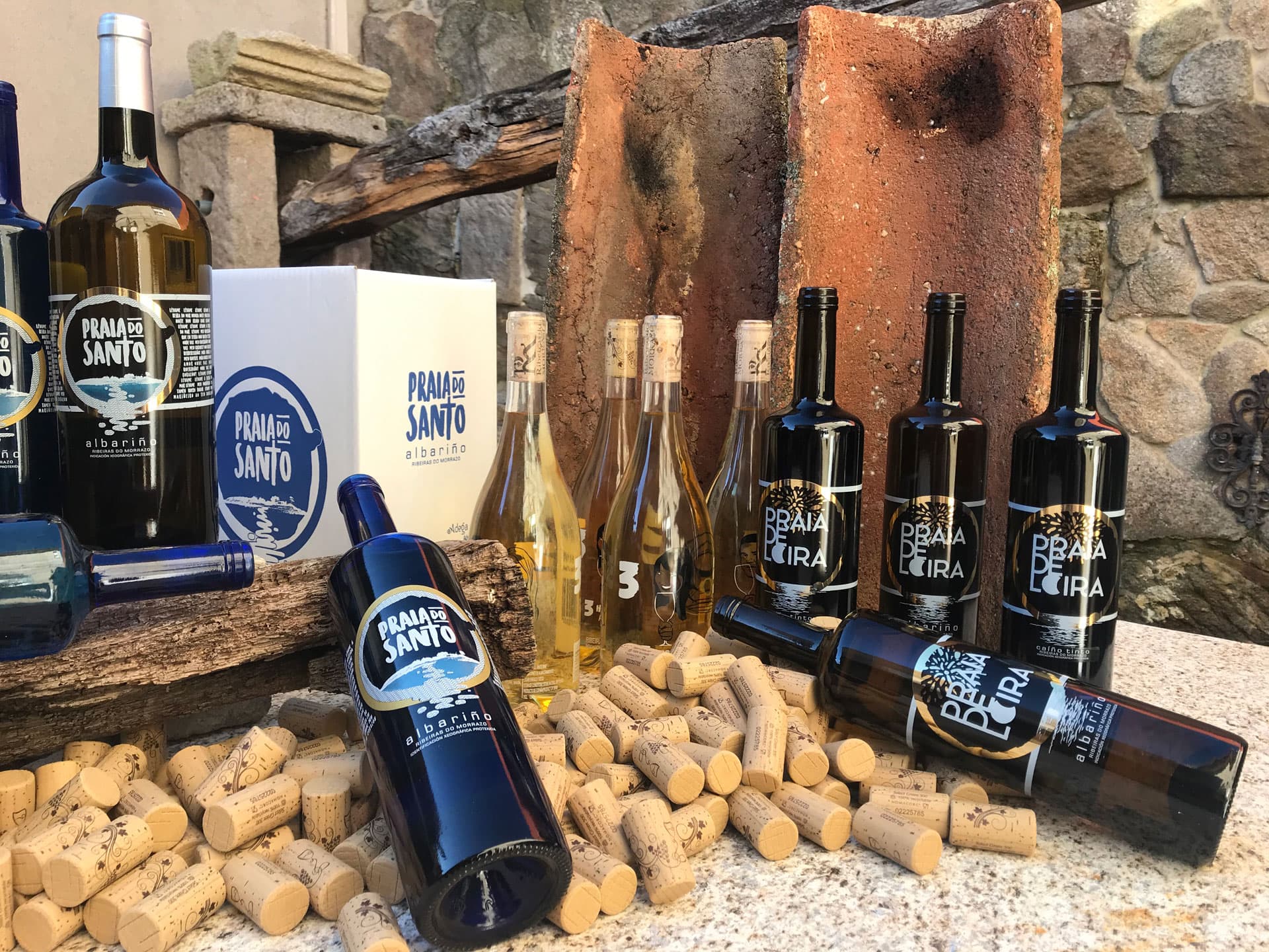 Vinos de bodega en las Rías Baixas